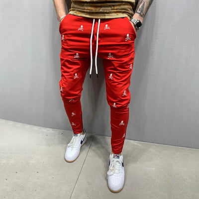 Men's Fitness Sweatpants in Hip Hop Color Design