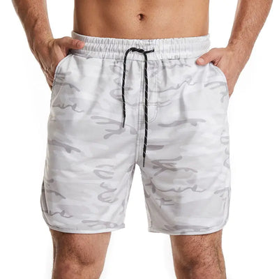 Men's Casual Camouflage Running Shorts - Summer Style