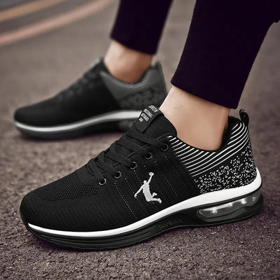 Men's Breathable Running Shoes with Air Cushion Design