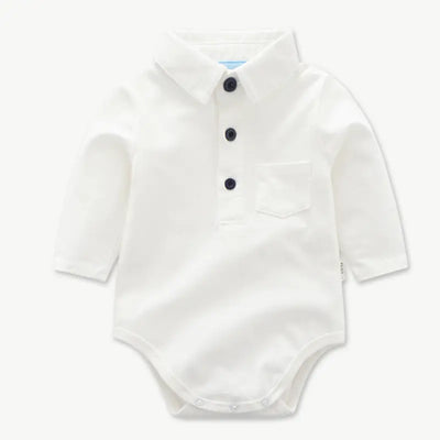 Cute Baby Outfit Set with Overalls, Hat, and Shirt