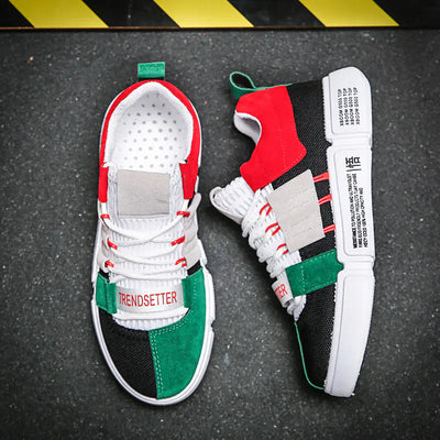 Trendy Men's Casual Sneakers with Breathable Mesh