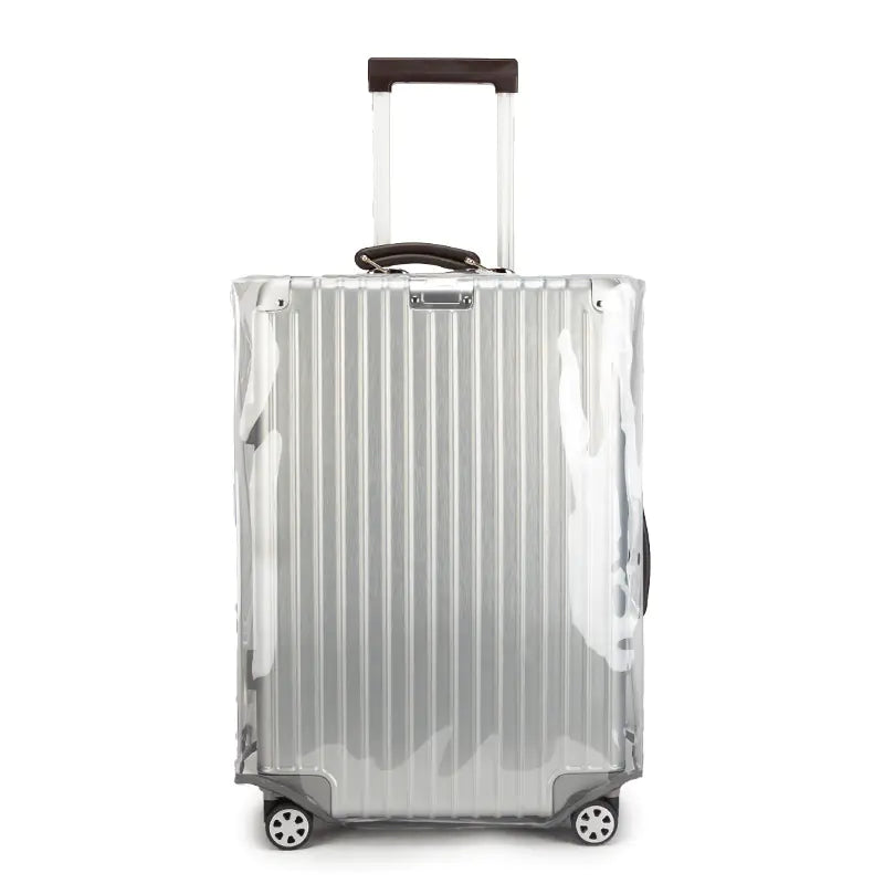 Transparent PVC Luggage Cover for Travel and Sports