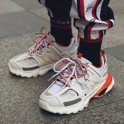 Paris Street Style Chunky Sneakers for Men (Thick Sole)