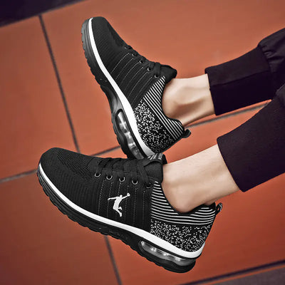Men's Breathable Running Shoes with Air Cushion Design