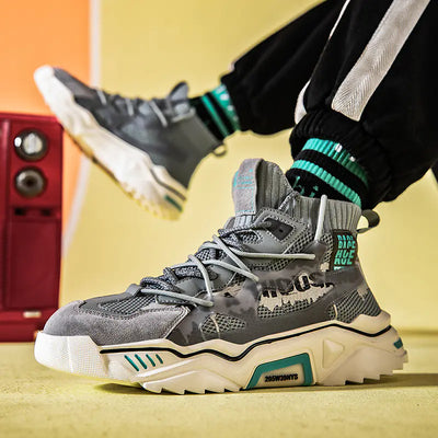 Men's Trendy High-Top Sports Sneakers for Autumn 2020
