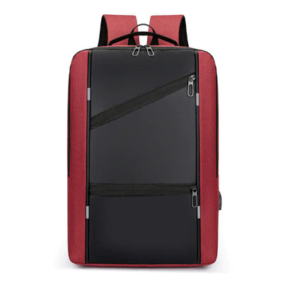 Men's Business Multi-functional USB Charging Backpack