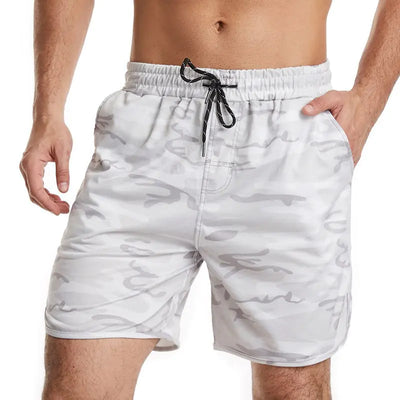 Men's Casual Camouflage Running Shorts - Summer Style