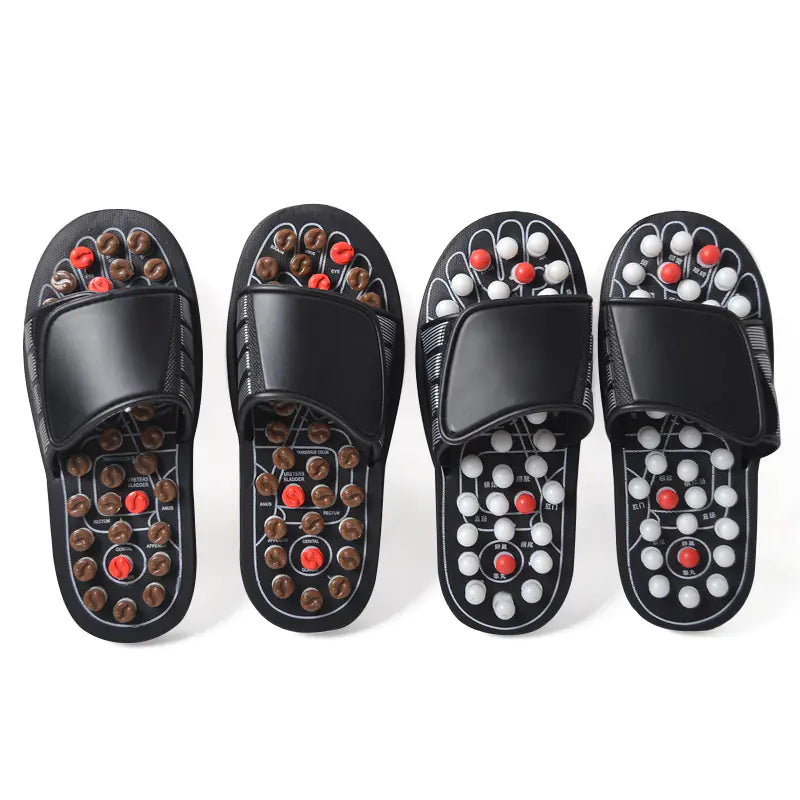 Tai Chi Magnetic Therapy Spring Massage Shoes