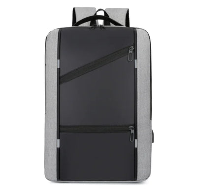 Men's Business Multi-functional USB Charging Backpack