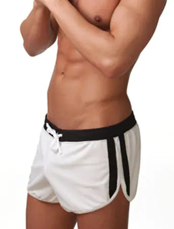 Men's Fitness Two-Thirds Sports Shorts for Home