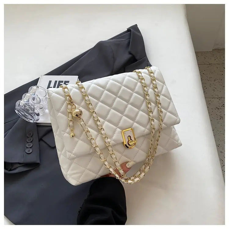 2023 Women's Diamond Pattern Large Capacity Bag