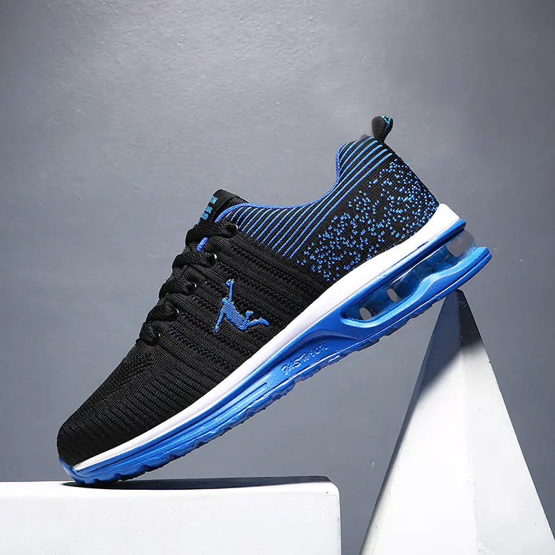 Men's Breathable Running Shoes with Air Cushion Design