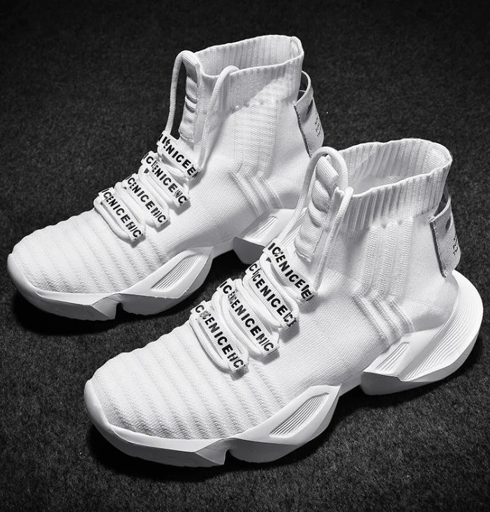 2020 Fall Trendy Men's High-Top Thick Sole Sneakers