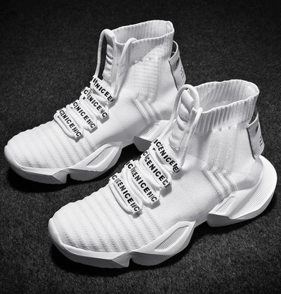 2020 Fall Trendy Men's High-Top Thick Sole Sneakers