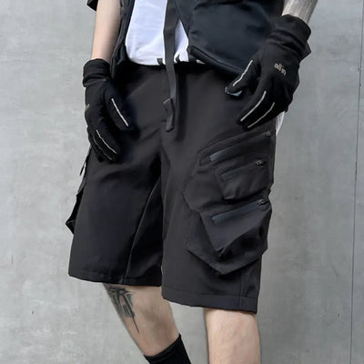 Men's Loose Fit Multi-Pocket Sports Pants