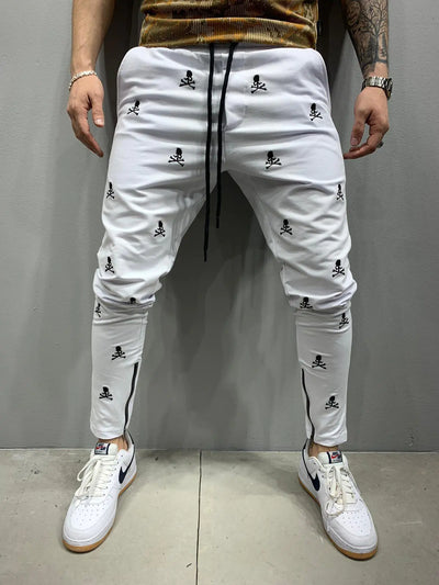 Men's Fitness Sweatpants in Hip Hop Color Design