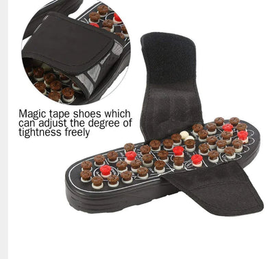 Tai Chi Magnetic Therapy Spring Massage Shoes