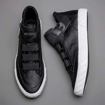 Men's High-Top Leather Korean Fashion Martin Boots