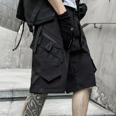 Men's Loose Fit Multi-Pocket Sports Pants