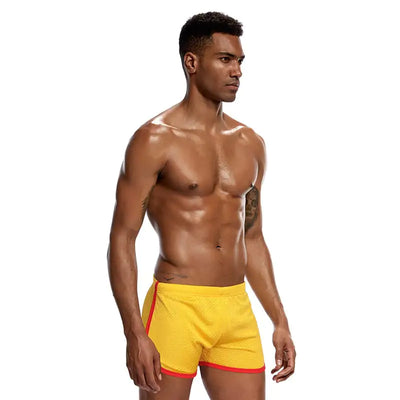 Men's Nylon Mesh Sports Track and Field Pants