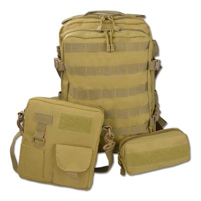 Outdoor Camouflage Backpack - Large Capacity Tactical Set