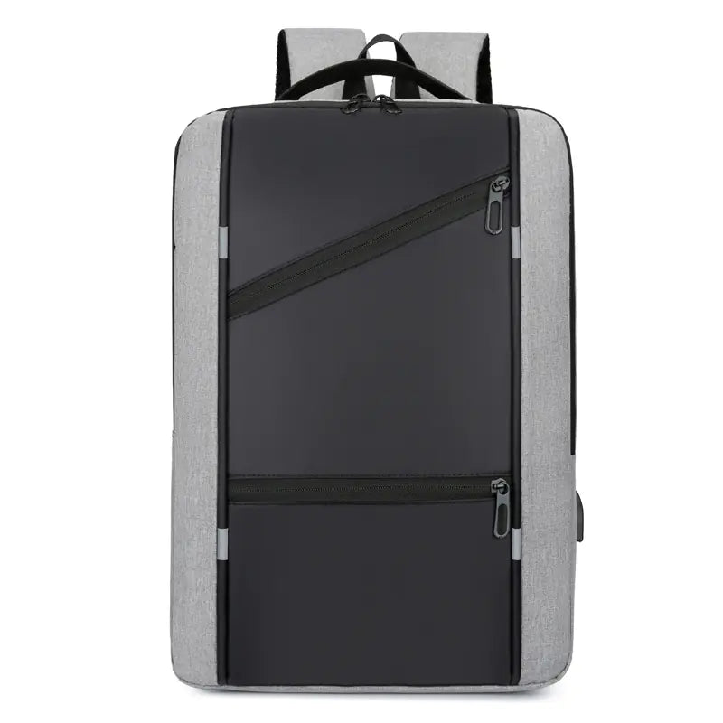 Men's Business Multi-functional USB Charging Backpack
