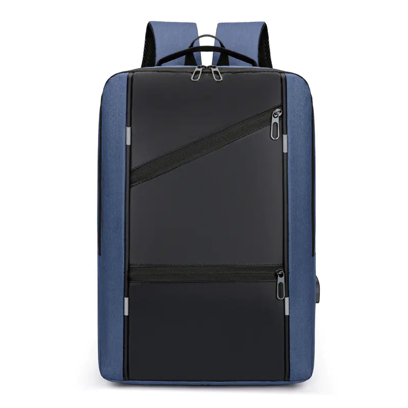 Men's Business Multi-functional USB Charging Backpack