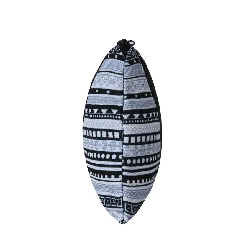 Geometric Pattern Makeup Bag - Large Travel Toiletry Case