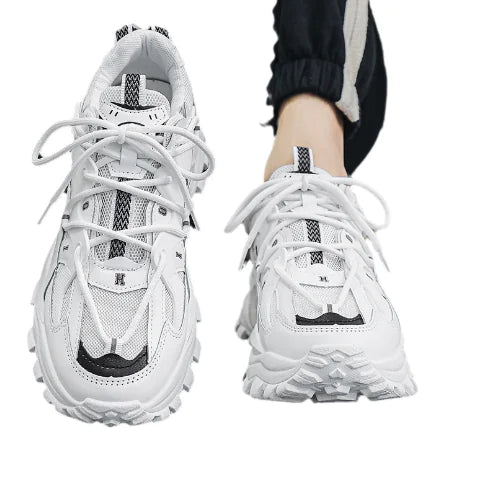 Autumn Winter Round Toe Casual Men's Sneakers
