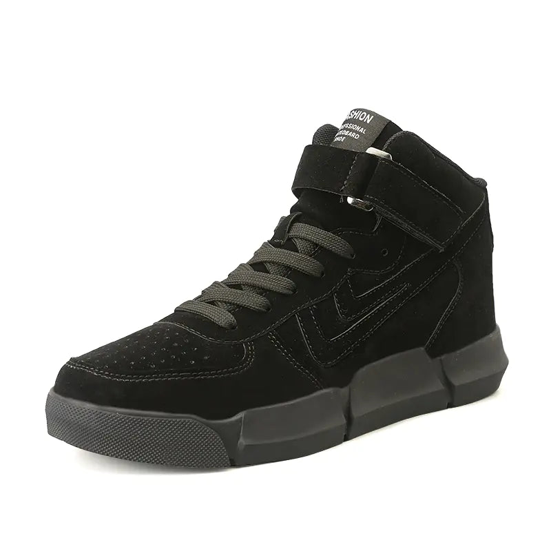Men's High-Top Athletic Sneakers - Stylish Winter Shoes