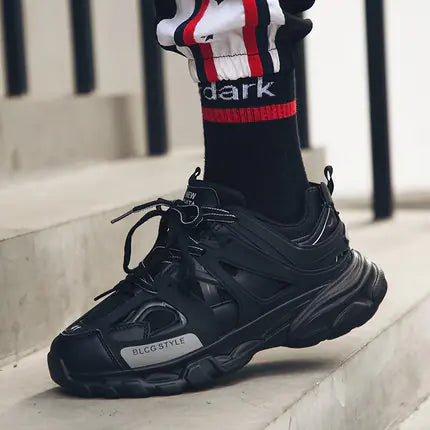 Paris Street Style Chunky Sneakers for Men (Thick Sole)