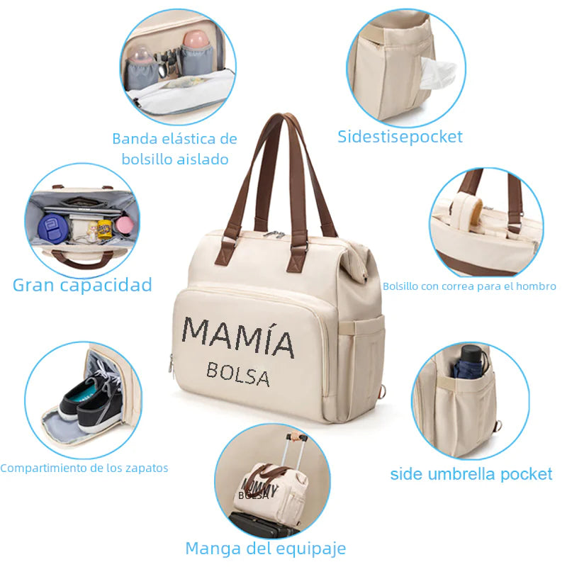 Amazon New Large Capacity Multi-Function Diaper Bag