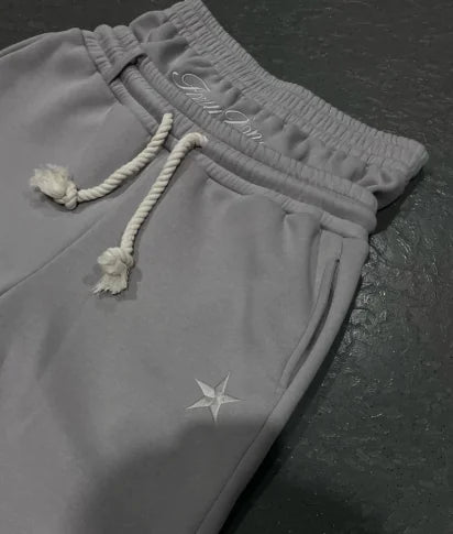 High Waisted Straight Leg Casual Men's Pants (One Piece)