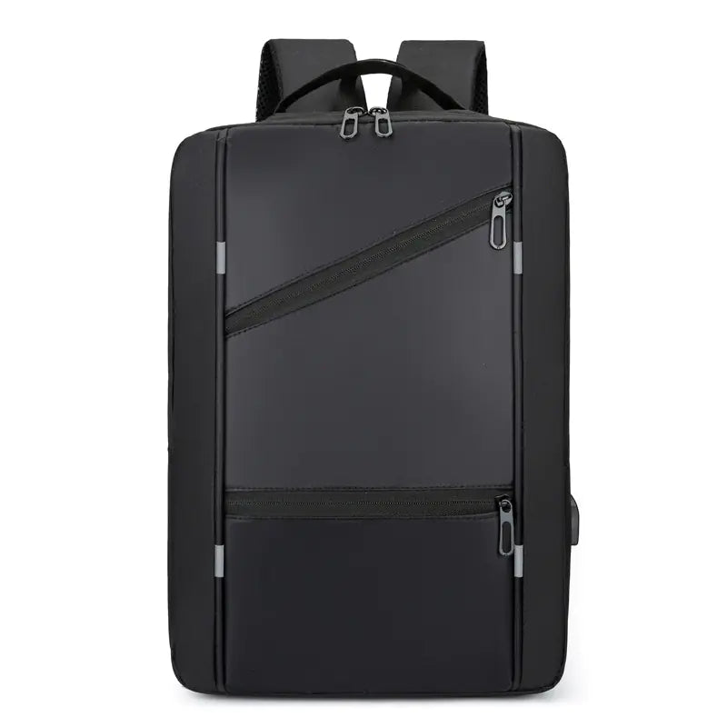 Men's Business Multi-functional USB Charging Backpack