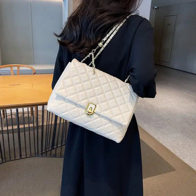 2023 Women's Diamond Pattern Large Capacity Bag