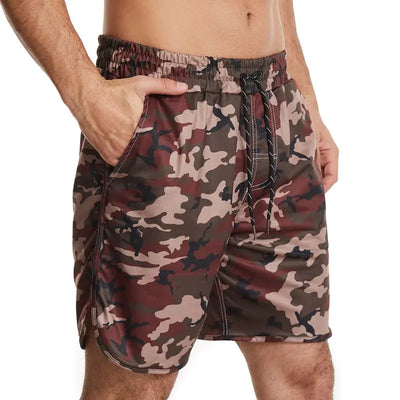 Men's Casual Camouflage Running Shorts - Summer Style