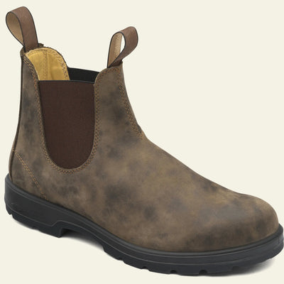 Retro Leather Martin Boots for Men in Neutral Colors