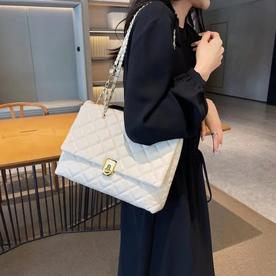 2023 Women's Diamond Pattern Large Capacity Bag