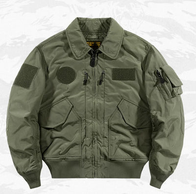 Loose Fitting Fashion Jacket with Multi Pockets