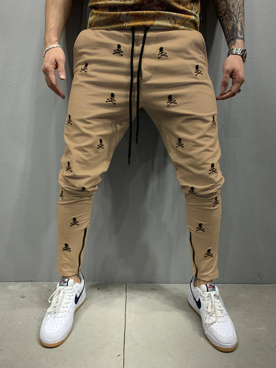 Men's Fitness Sweatpants in Hip Hop Color Design