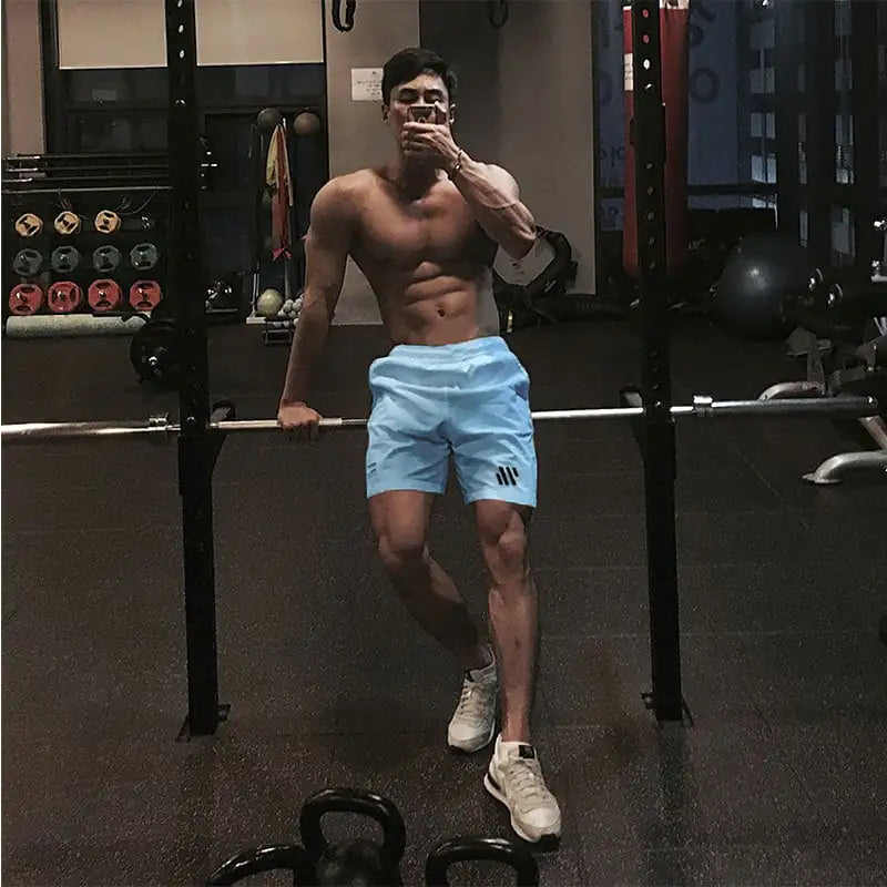 Men's Fitness Running Shorts for Outdoor Sports