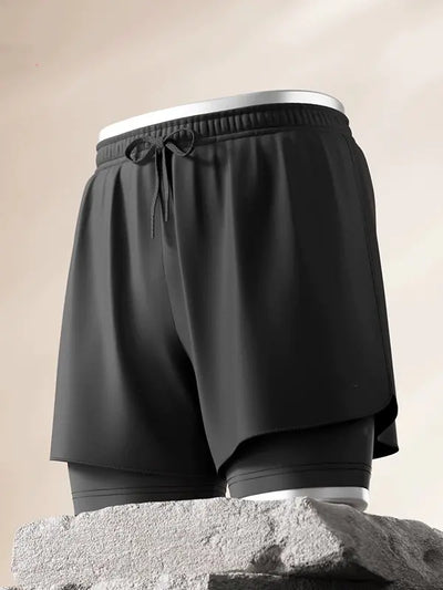 Stitching Camouflage Five-Point Hip-Hop Casual Pants