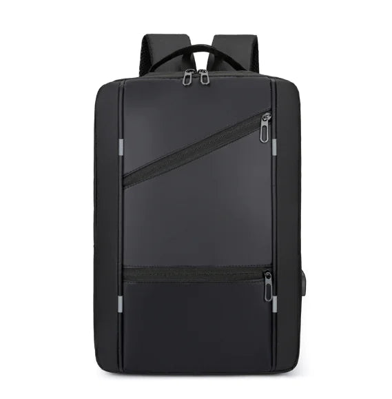 Men's Business Multi-functional USB Charging Backpack