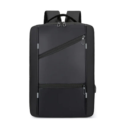 Men's Business Multi-functional USB Charging Backpack