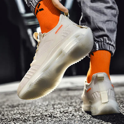 Fujian Men's Casual Shoes with Double Air Cushion
