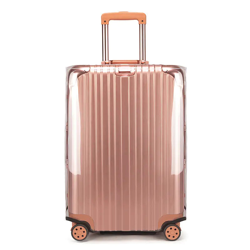 Transparent PVC Luggage Cover for Travel and Sports