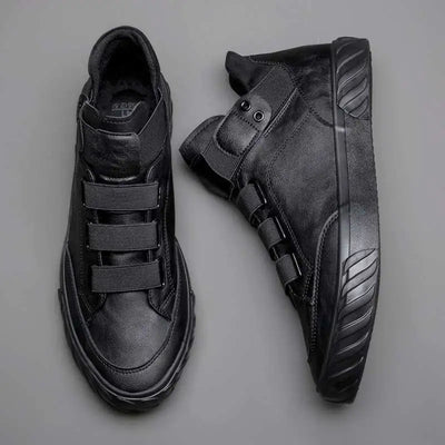 Men's High-Top Leather Korean Fashion Martin Boots