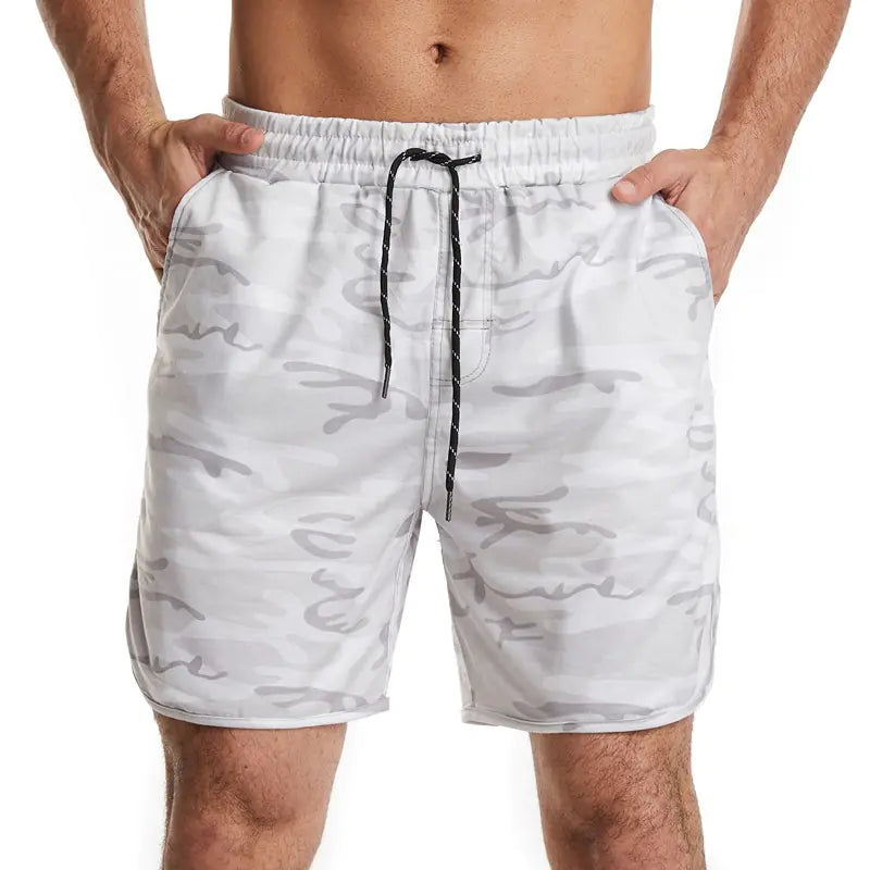 Men's Casual Camouflage Running Shorts - Summer Style