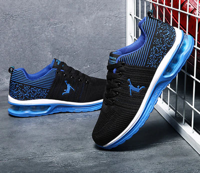 Men's Breathable Running Shoes with Air Cushion Design