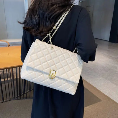 2023 Women's Diamond Pattern Large Capacity Bag